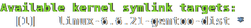 And image that lists all available kernels